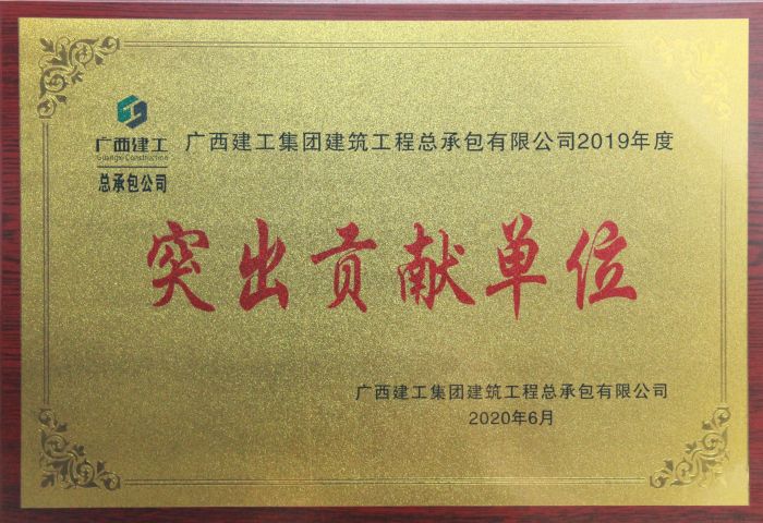 公司2019年凸起贡献单元奖牌。邓灿滨 摄.jpg